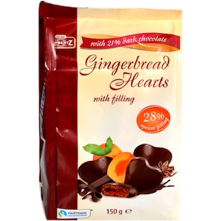 Lambertz | Turta dulce inimi ciocolata 150g