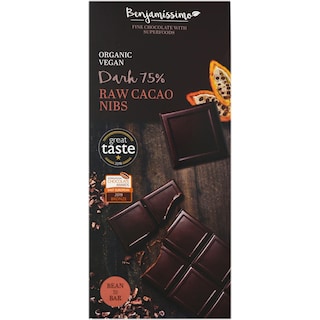 Benjamissimo | Ciocolata 75% cacao  70g