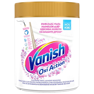 Vanish | Oxi Action Crystal White | Pudra pentru indepartat pete Oxi White 423g