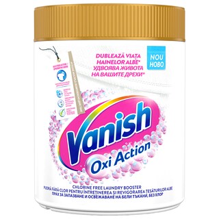 Vanish | Oxi Action Crystal White | Pudra pentru indepartat pete Oxi White 423g