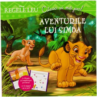 Disney | Carte -  citesc si ma joc Regele Leu - Aventurile lui Simba