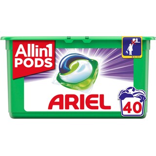 Ariel | Detergent cu parfum de lavanda 40 capsule