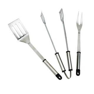 Grillchef | Set 3 piese otel inoxidabil 38cm