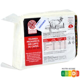 Gusturi romanesti | Telemea proaspata din lapte de capra