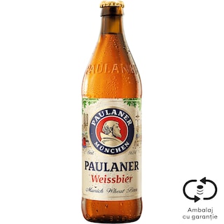 Paulaner | Bere alba nefiltrata 0.5L