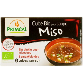 Primeal | Cub de supa deshidratata eco Miso 80g
