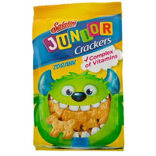 Salatini | Biscuiti Junior Crackers in forma de animale 80g