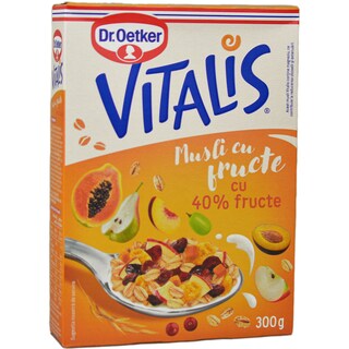 Dr. Oetker | Vitalis | Musli cu fructe 300g