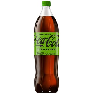 Coca-Cola Zero Zahar | Bautura racoritoare carbogazoasa cu aroma de lamaie verde 1.25L
