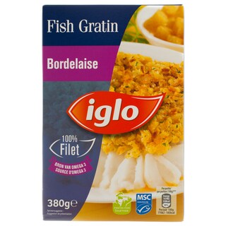 Iglo | File de peste gratinat 380g