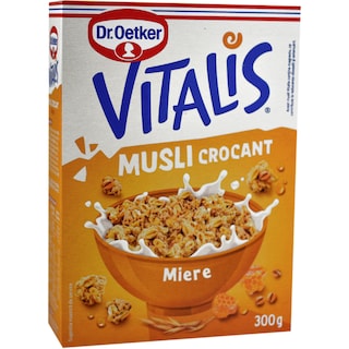 Dr. Oetker | Vitalis | Musli crocant cu miere 300g