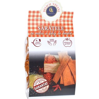 Delicii Vegane | Ambrozia | Saratele vegan cu malai si fulgi de drojdie 125g