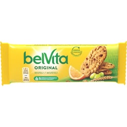 Biscuiti cu cereale si fructe  50g