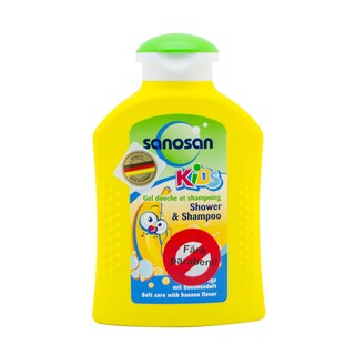 Sanosan | Baby | Gel dus&sampon copii banane 200ml