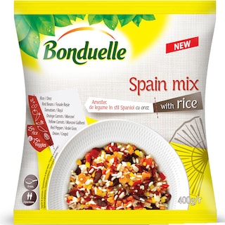 Bonduelle | Amestec de legume in stil spaniol, cu orez 400g