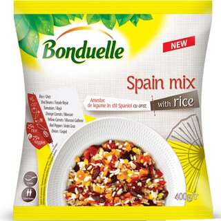 Bonduelle | Amestec de legume in stil spaniol, cu orez 400g