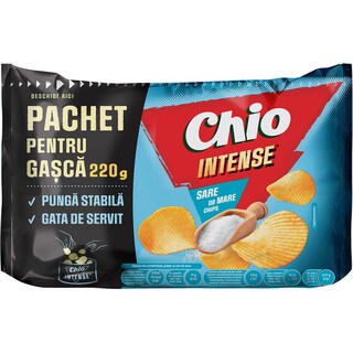 Chio | Chipsuri cu sare de mare 220g