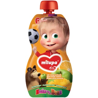 Milupa | Piure de fructe si morcov Masha si Ursul 100g