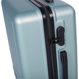 French Bull | Geanta de voiaj cu roti, Turcoaz, 43.5x25x67cm