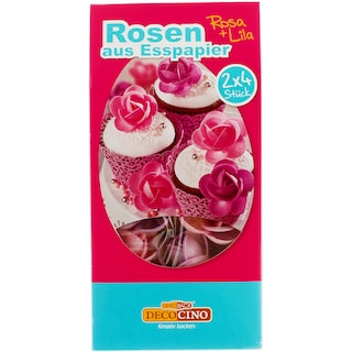 Deko | Trandafiri din napolitana 8 bucati 7g