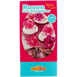 Deko | Trandafiri din napolitana 8 bucati 7g