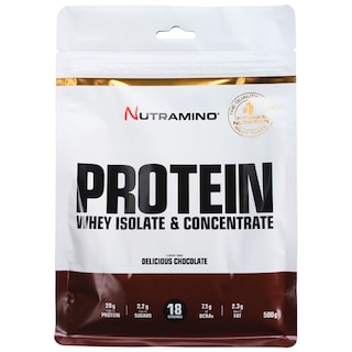 Nutramino | Pudra proteica cu aroma de ciocolata 500g