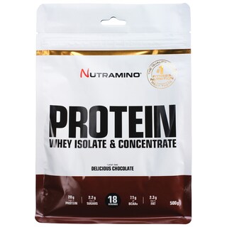 Nutramino | Pudra proteica cu aroma de ciocolata 500g