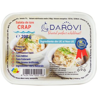 Darovi | Salata de icre crap 200g
