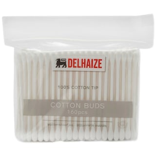 Delhaize | Betisoare cu vata pentru urechi 160 bucati