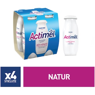 Actimel | Iaurt natur 4 bucati 4x100g