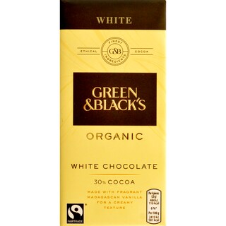 Green&Black's | Ciocolata bio alba cu vanilie 100g