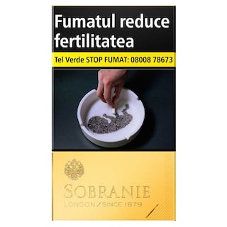 Sobranie | KS Gold | Tigari King Size Gold