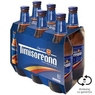 Timisoreana | Bere blonda 6x0.33L