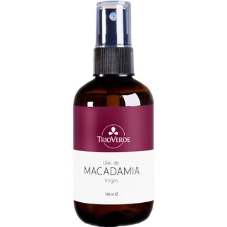 Trio Verde | Ulei de macadamia virgin, presat la rece 100ml