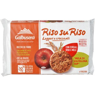 Galbusera | Riso su Riso | Biscuiti cu cereale,orez si fructe 240g