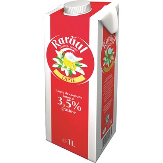 Raraul | Lapte de consum integral 3.5% grasime 1l