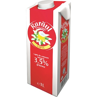 Raraul | Lapte de consum integral 3.5% grasime 1l