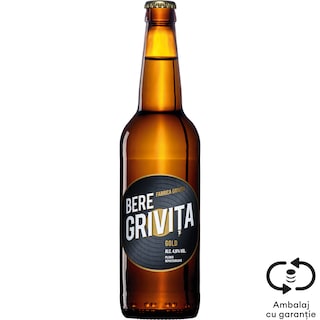 Grivita | Bere blonda Pilsner nepasteurizata 0.5L
