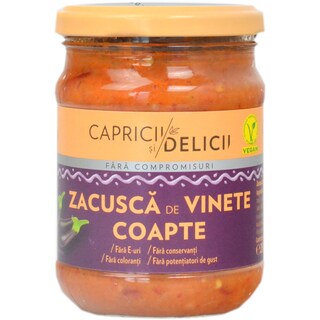 Capricii si Delicii | Zacusca de vinete 250g