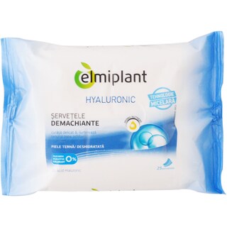 Elmiplant | Servetele demachiante Hyaluronic 25 bucati