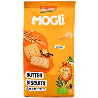 Mogli | Biscuiti eco cu unt 125g