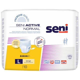 Seni | Active | Chilot elastic incontinenta adulti Large 10 bucati