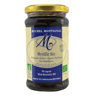 Michel Montignac | Gem de afine bio 250G