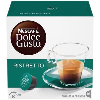 Nescafe | Dolce Gusto | Cafea Ristretto, 16 capsule