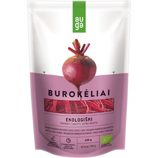 Auga | Sfecla bio marinata si feliata 400g