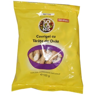 Solaris | Covrigei din tarate de ovaz 100g