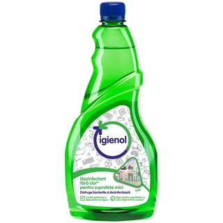 Igienol | Rezerva dezinfectant fara clor pentru suprafete mici, Mar 750ml