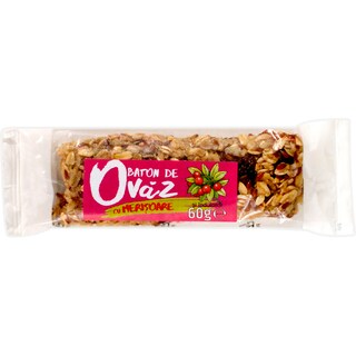 Pirifan | Baton de ovaz cu merisoare si indulcitor 60g