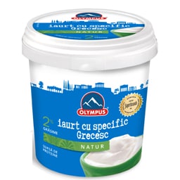 Iaurt cu specific grecesc 2% grasime 900g