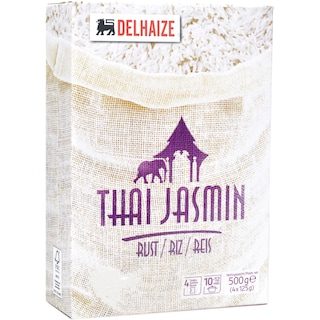 Delhaize | Orez Thai Jasmin 4x125g
